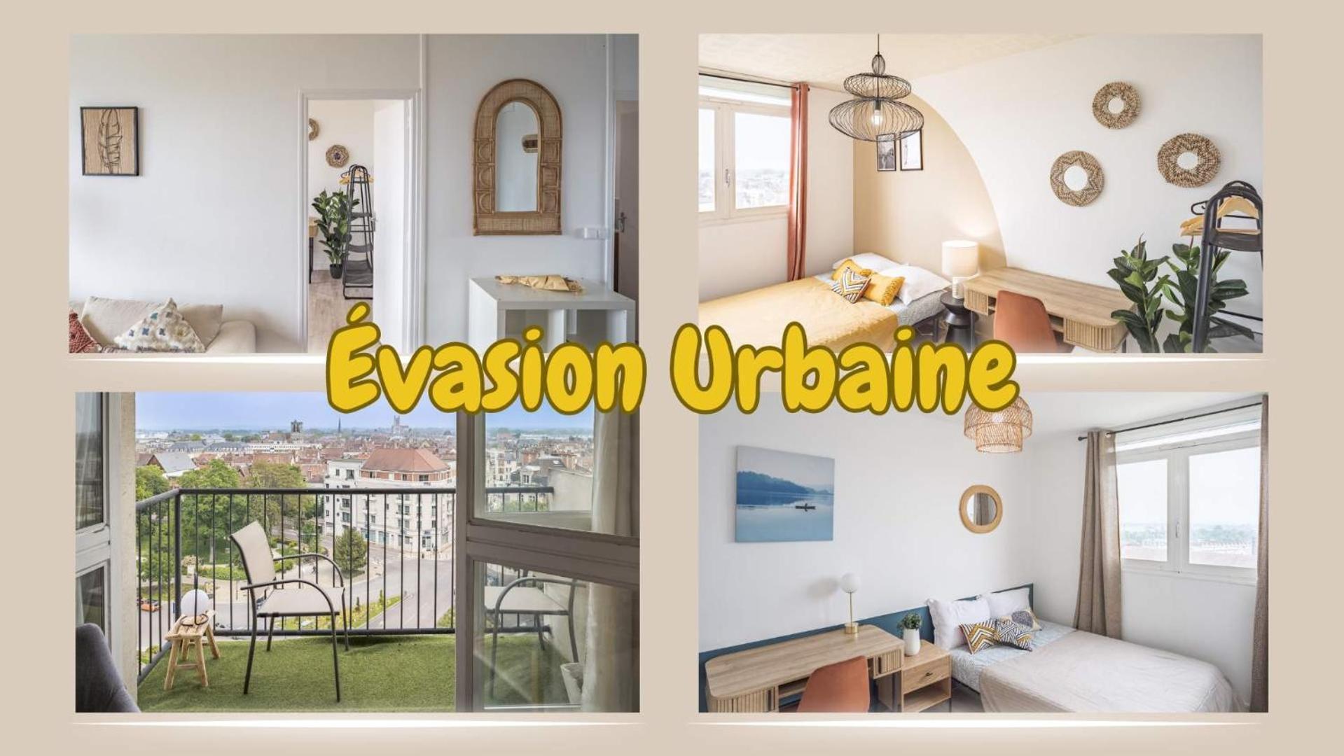 Evasion Urbaine - Vue Panoramique - Proche Gare *